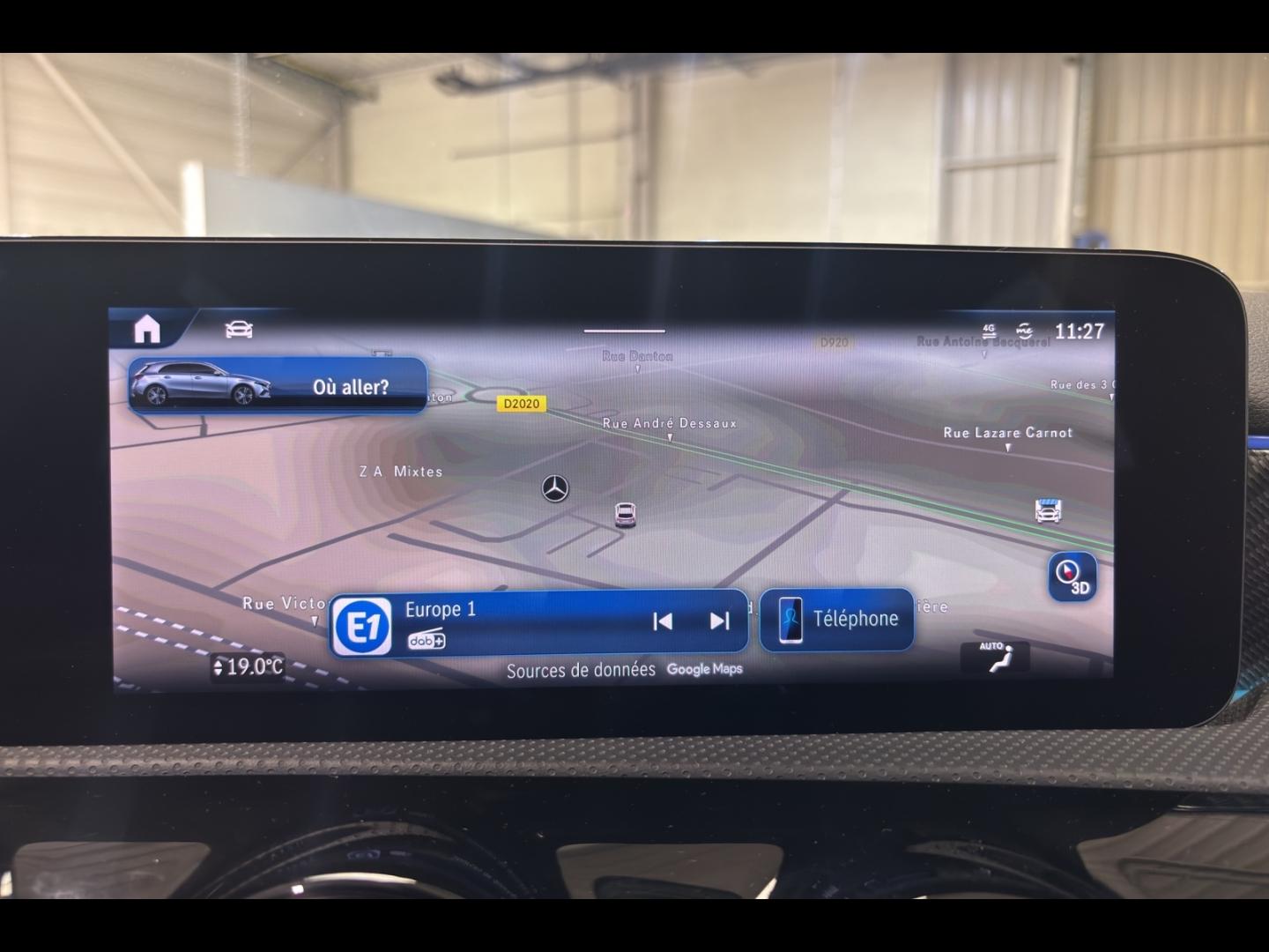 Image MERCEDES-BENZ Classe A 180 136ch Progressive Line 7G-DCT