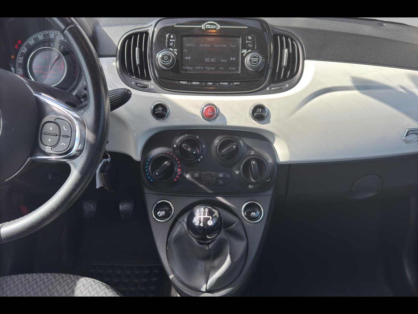 Image FIAT 500 1.2 8v 69ch Lounge