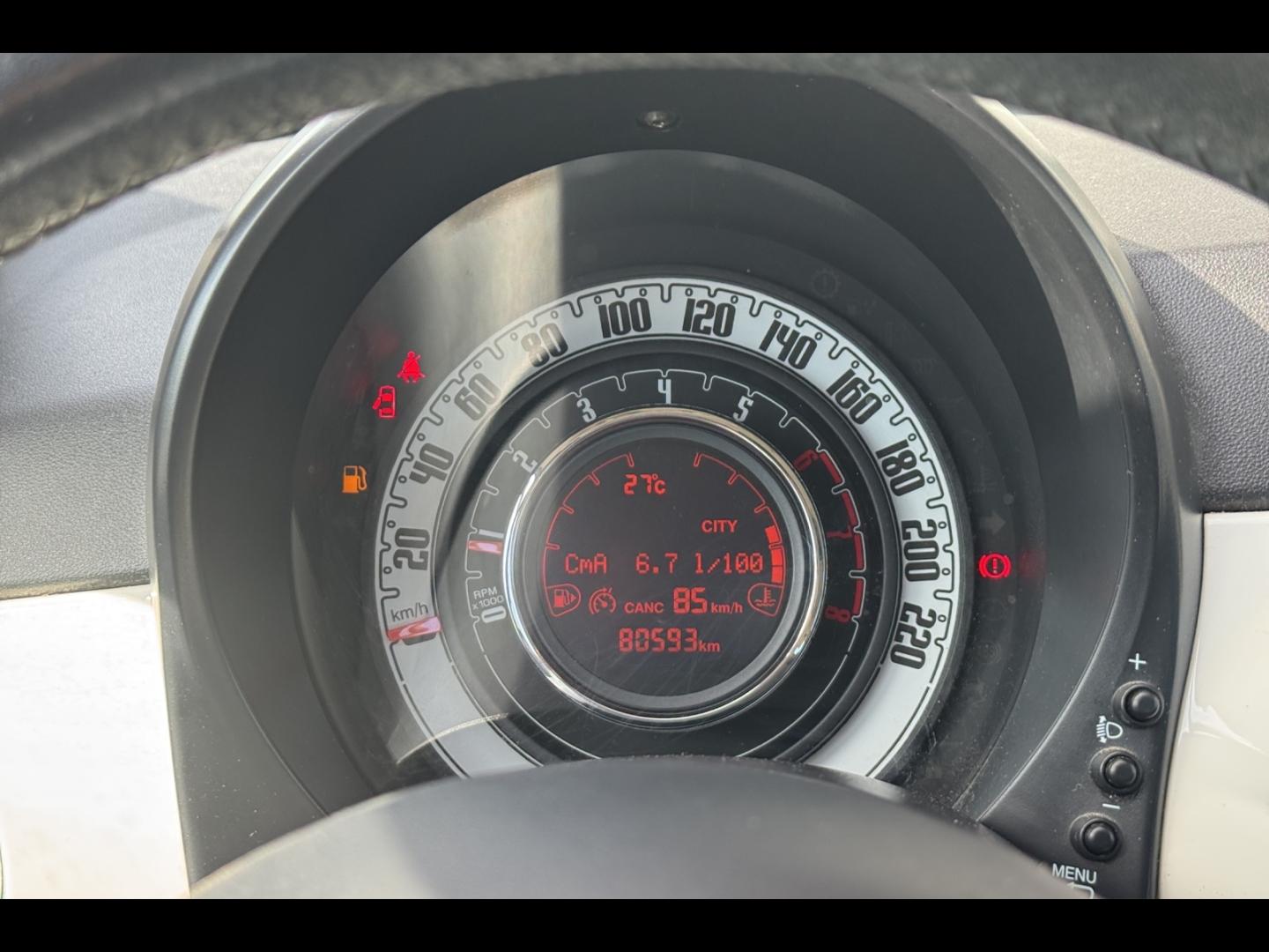 Image FIAT 500 1.2 8v 69ch Lounge