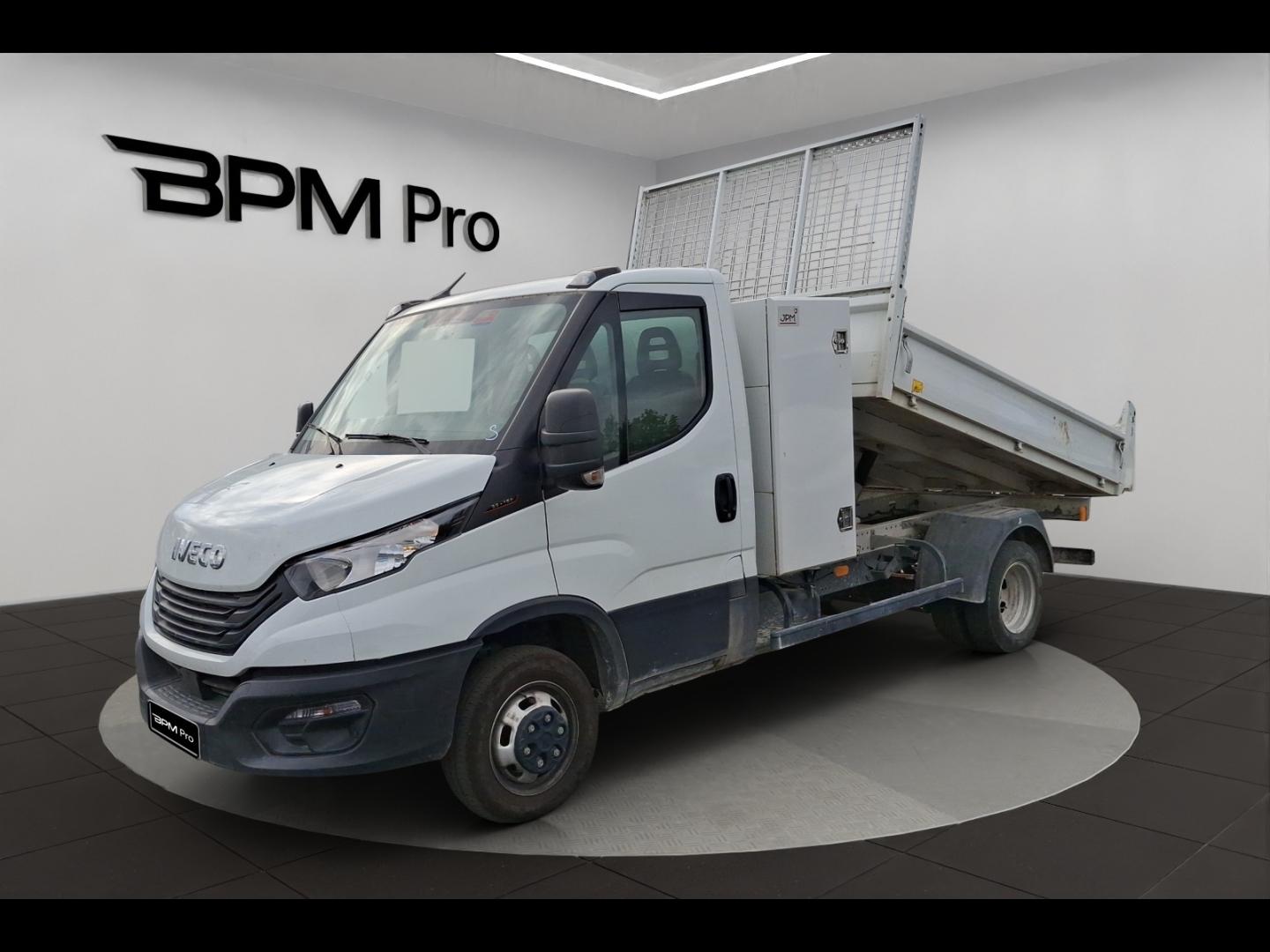 Photo IVECO Daily CCb 35C16H empattement 3750 3.0 Tor Benne 2.90 et coffre
