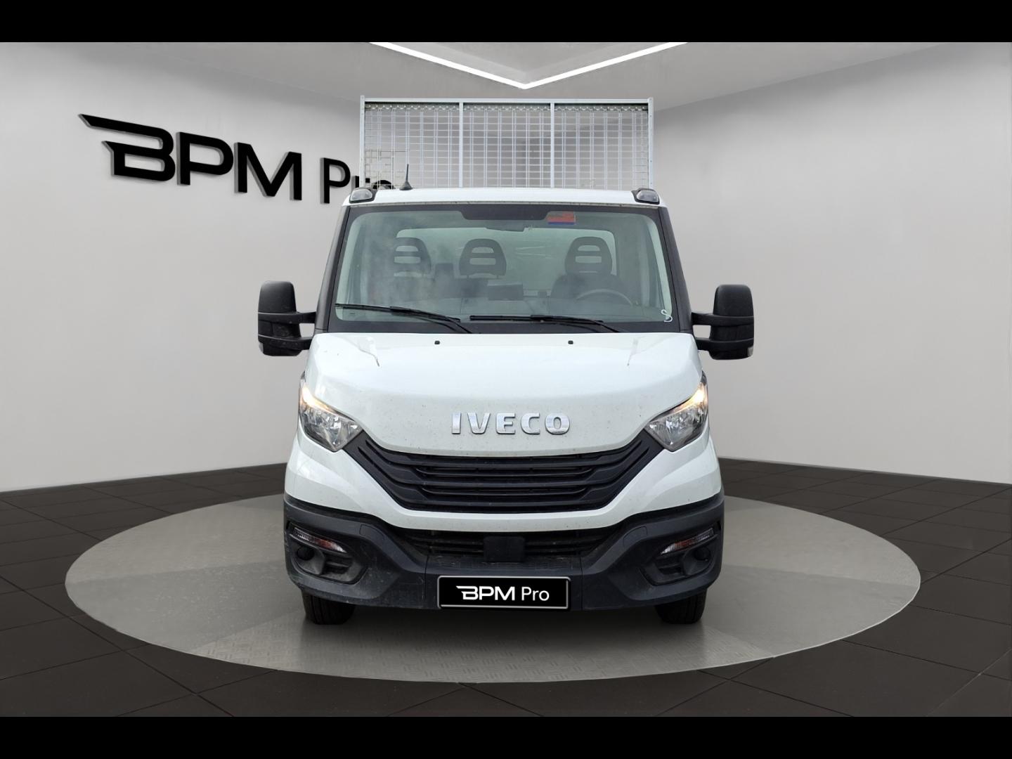 Image IVECO Daily CCb 35C16H empattement 3750 3.0 Tor Benne 2.90 et coffre