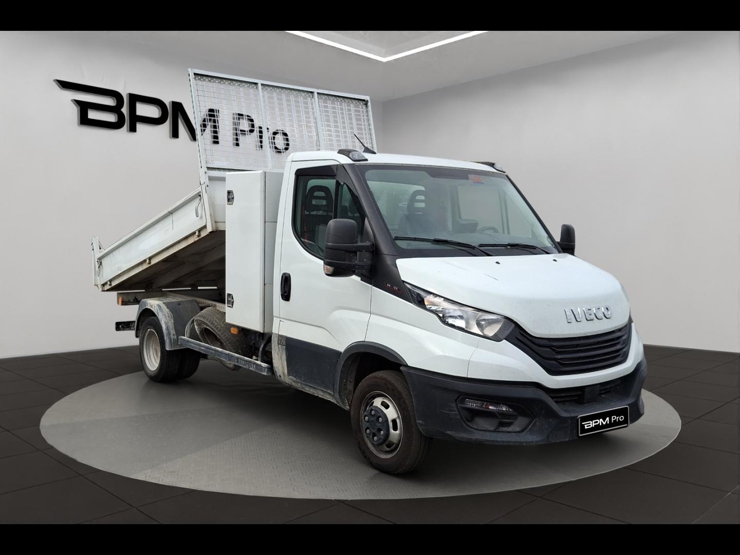 Image IVECO Daily CCb 35C16H empattement 3750 3.0 Tor Benne 2.90 et coffre