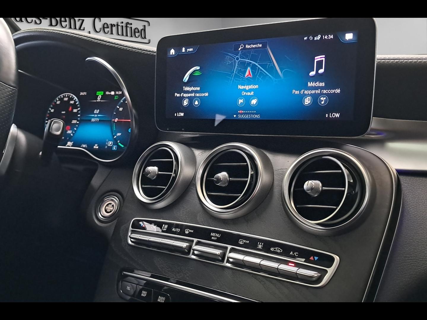 Image MERCEDES-BENZ GLC Coupé 300 de 194+122ch AMG Line 4Matic 9G-Tronic