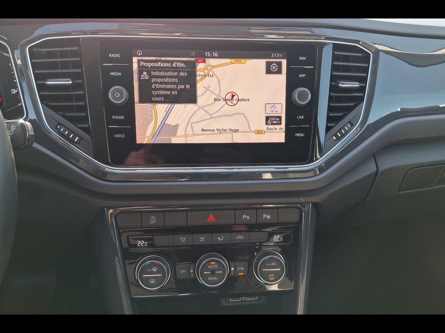 Image VOLKSWAGEN T-Roc 1.5 TSI EVO 150ch Carat DSG7 Euro6d-T
