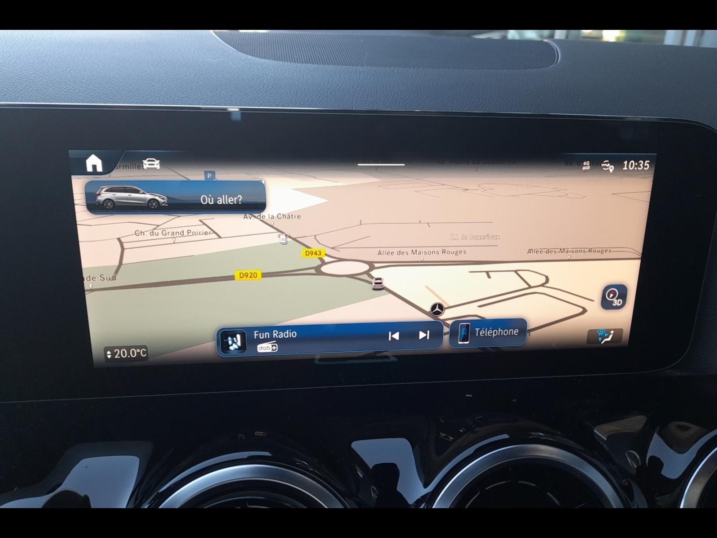 Image MERCEDES-BENZ Classe B 180d 116ch Progressive Line 8G-DCT