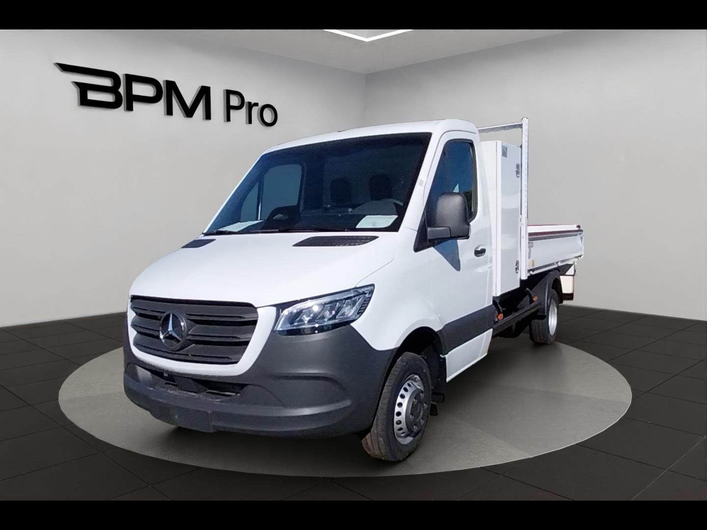 Photo MERCEDES-BENZ Sprinter CCb 519 Pro 37 Benne + Coffre 3T5 9G-Tronic  PTRA 7T ( 51000 HT )