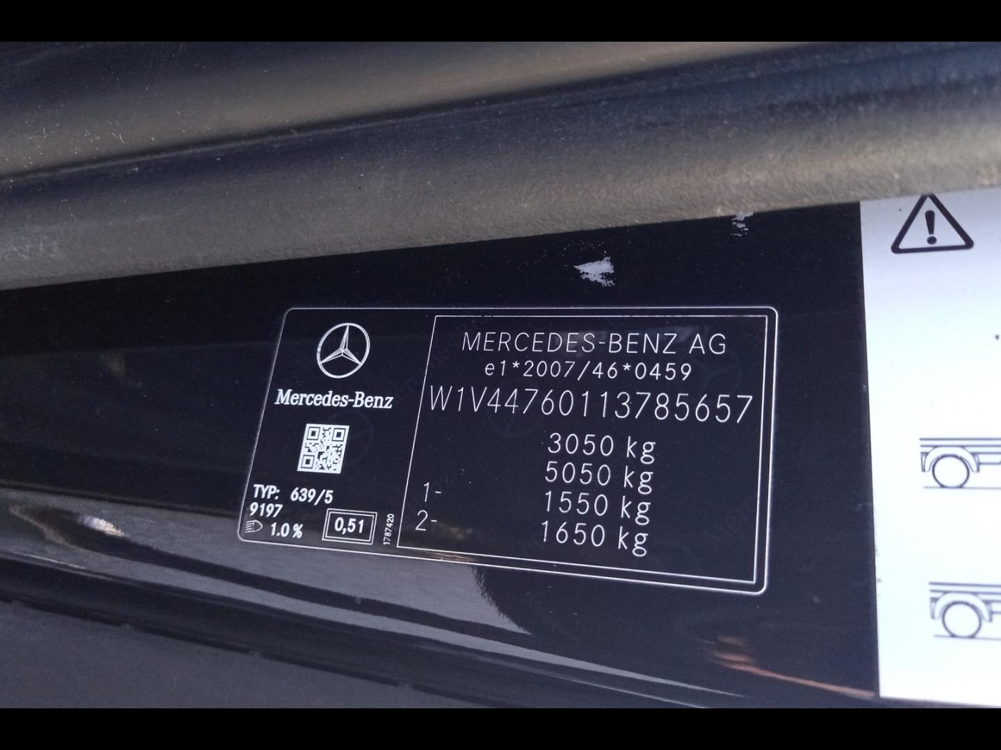 Image MERCEDES-BENZ Vito Fg 119 CDI Compact 4x4 Pro 9G-Tronic