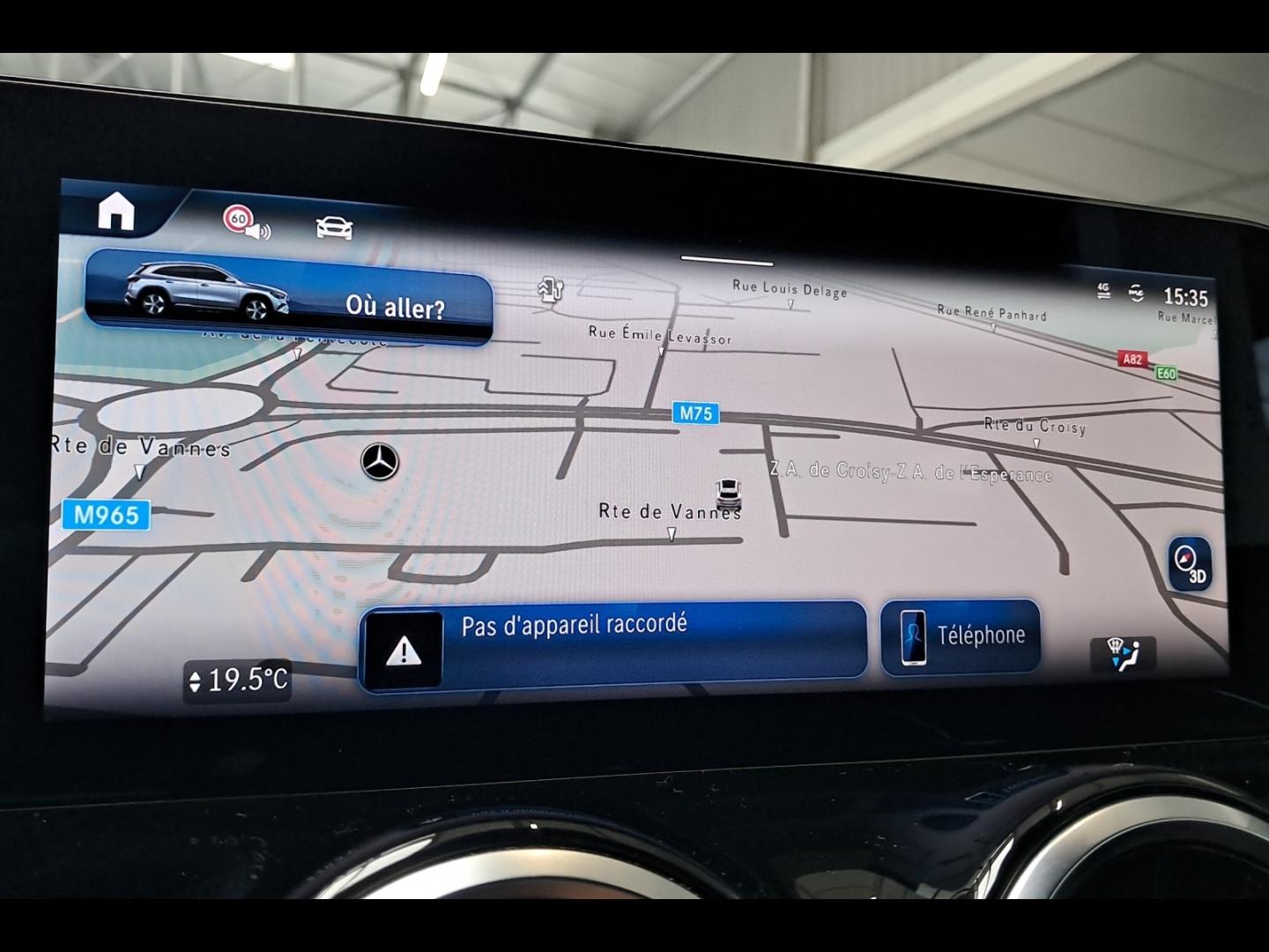 Image MERCEDES-BENZ GLA 250 e hybride rechargeable 218ch Progressive Line 8G-DCT