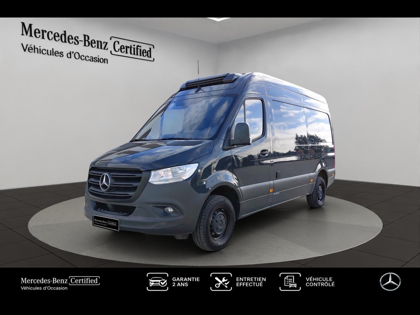 Photo MERCEDES-BENZ Sprinter Fg 316 CDI 37 3T5 First Propulsion Lourd 7G-Tronic Plus frigorifique PTRA7T