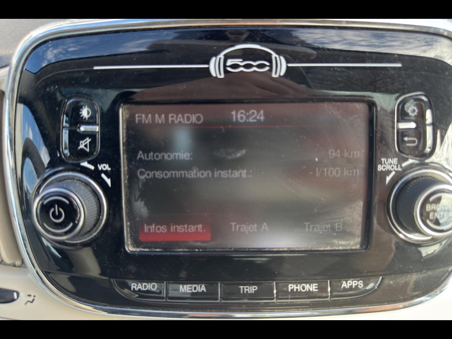 Image FIAT 500 1.2 8v 69ch Lounge