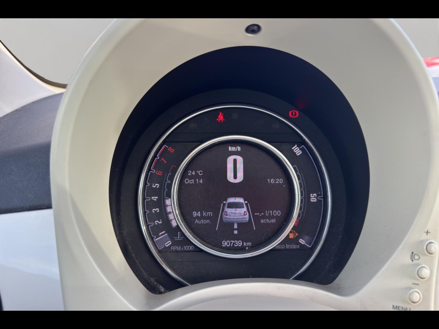 Image FIAT 500 1.2 8v 69ch Lounge
