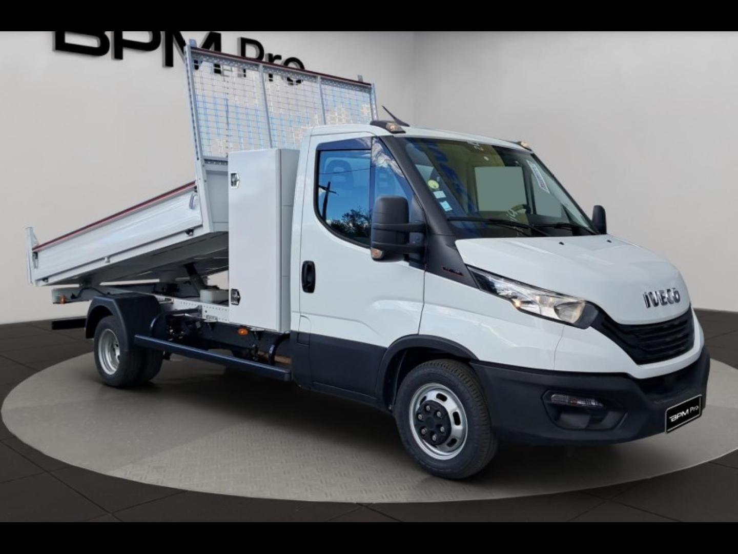 Image IVECO Daily CCb 35C16H3.0 BENNE NEUVE 3.50M COFFRE DOS CABINE NEUF