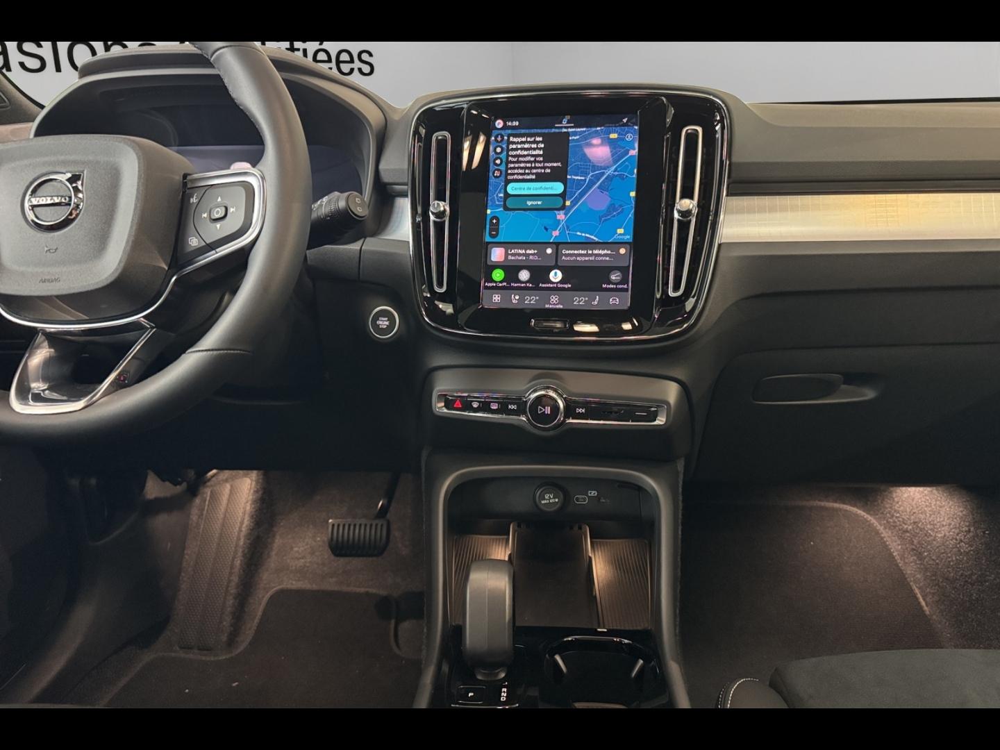 Image VOLVO XC40 B3 163ch Black Edition DCT 7