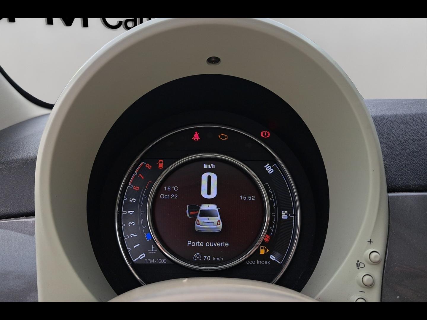 Image FIAT 500 1.2 8v 69ch Lounge