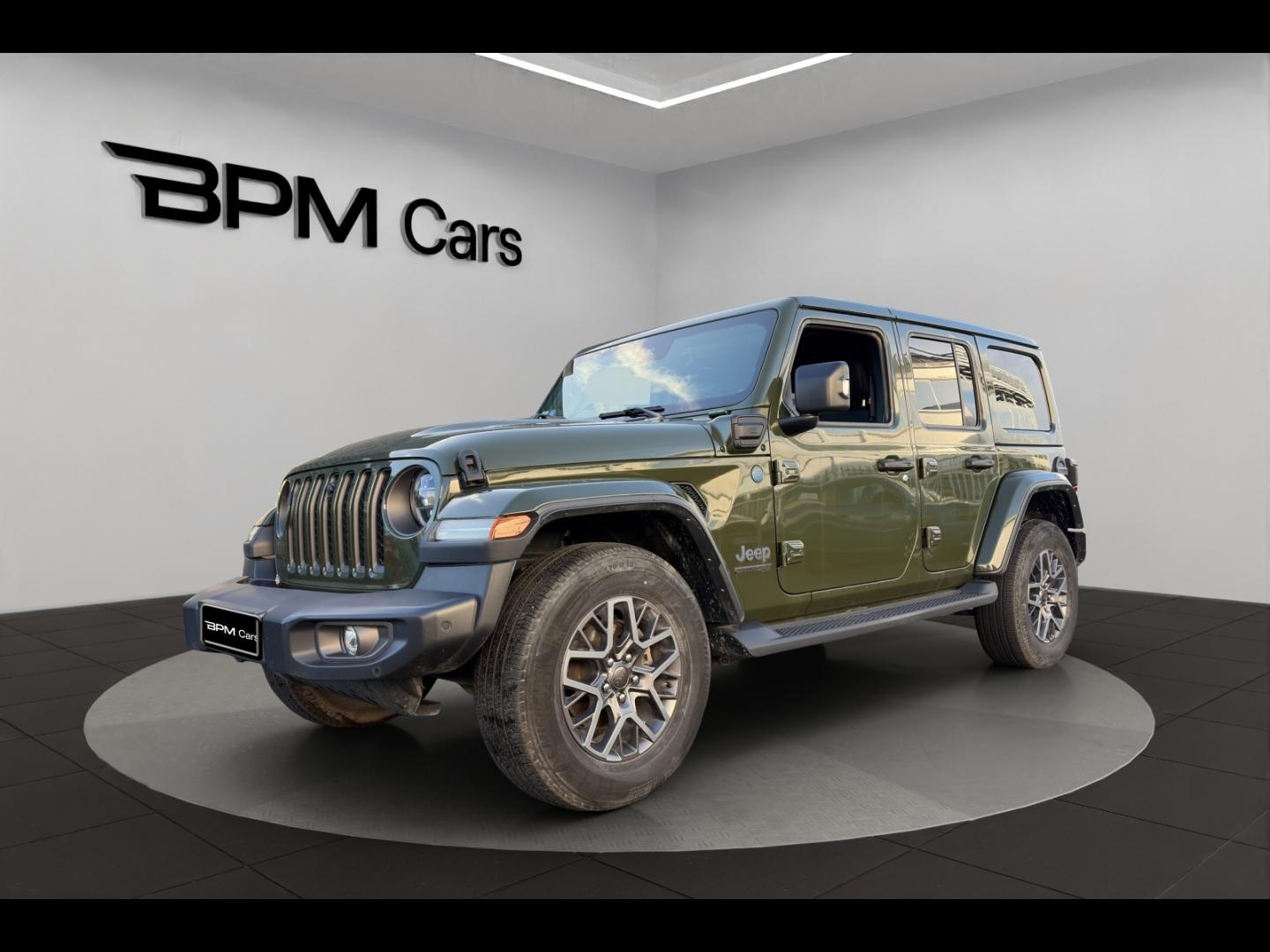 Photo JEEP Wrangler Unlimited 2.0 T 380ch 4xe 80th Anniversary Command-Trac
