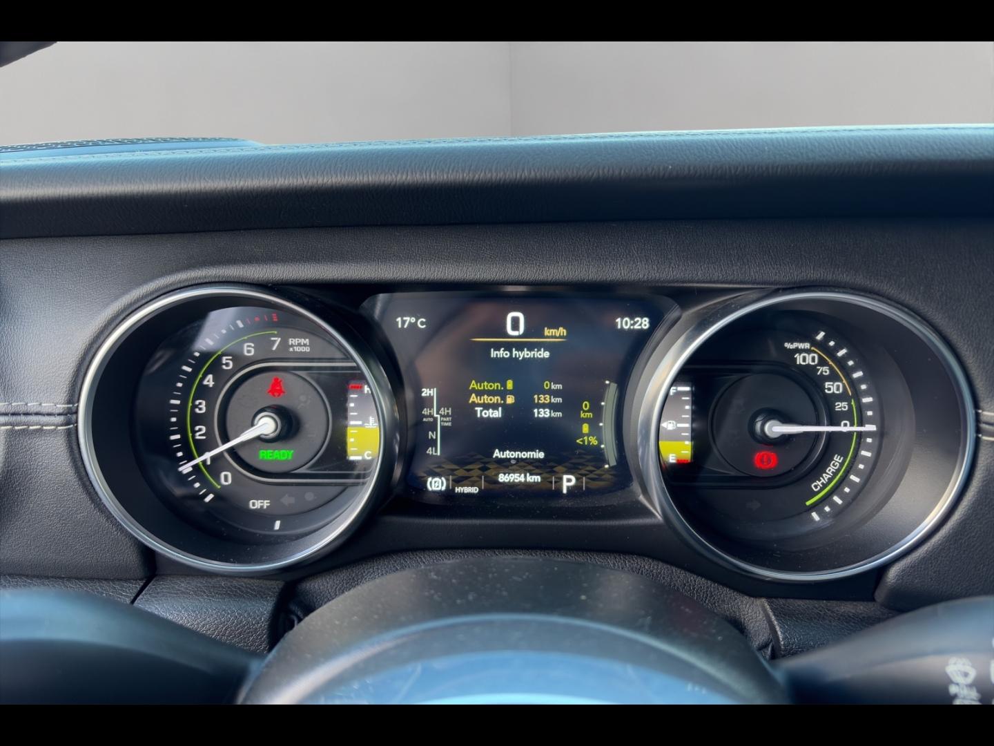 Image JEEP Wrangler Unlimited 2.0 T 380ch 4xe 80th Anniversary Command-Trac
