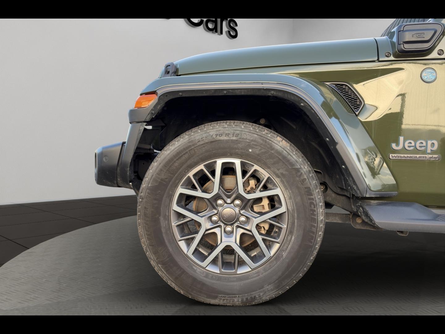 Image JEEP Wrangler Unlimited 2.0 T 380ch 4xe 80th Anniversary Command-Trac