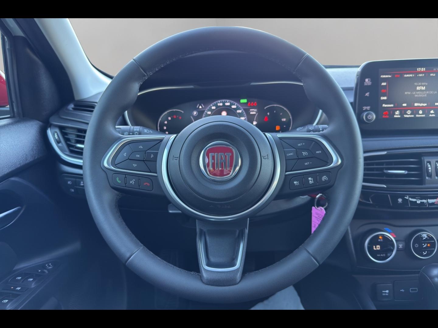 Image FIAT Tipo Cross 1.5 FireFly Turbo 130ch S/S (RED) Hybrid DCT7 MY22